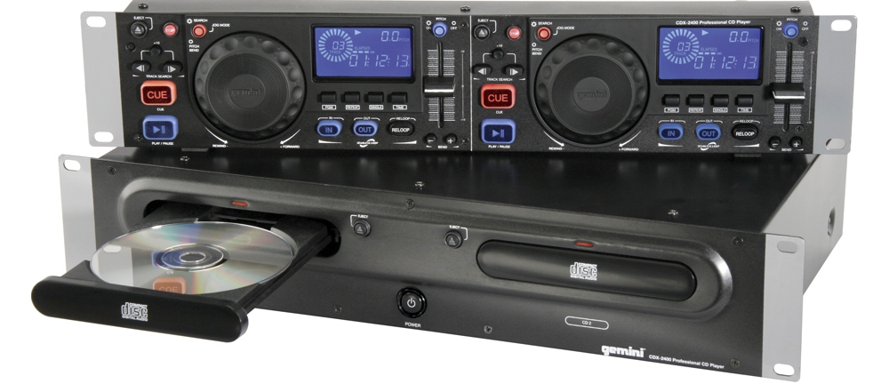 DJ- (CD/USB) Gemini CDX-2400