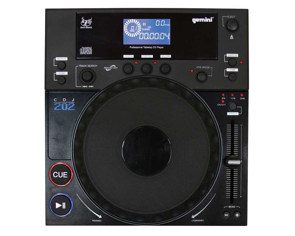 DJ- (CD/USB) Gemini CDJ-202