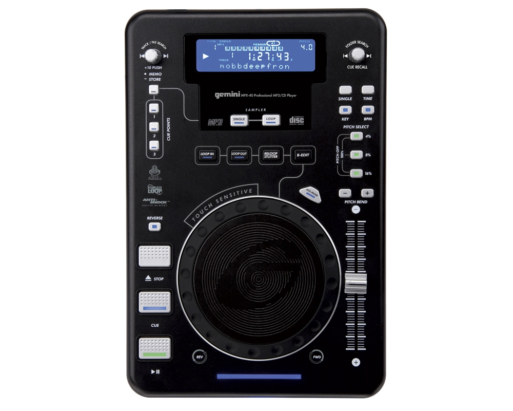 DJ- (CD/USB) Gemini MPX-40