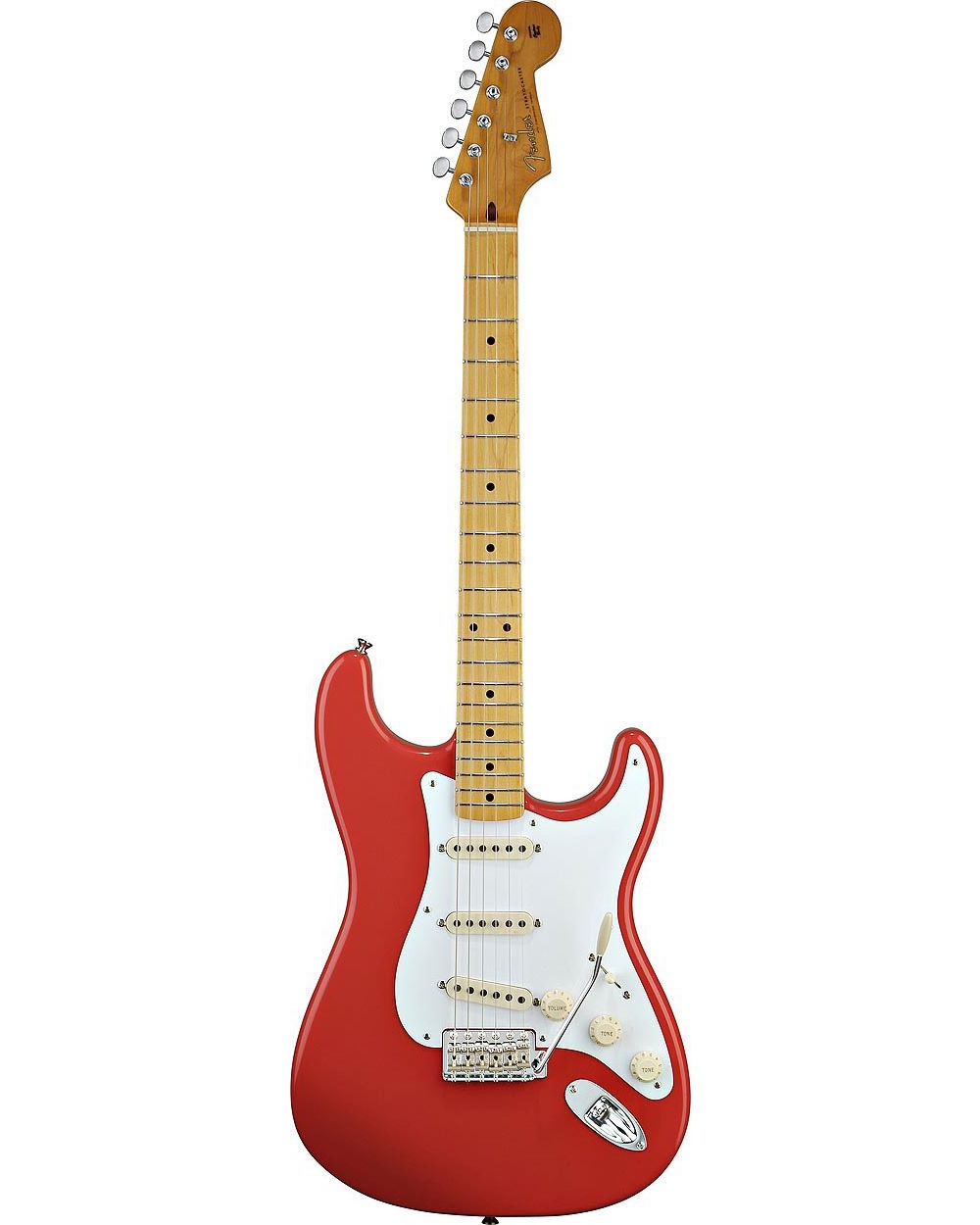 Электрогитары Fender CLASSIC 50 STRAT MN FIESTA Red