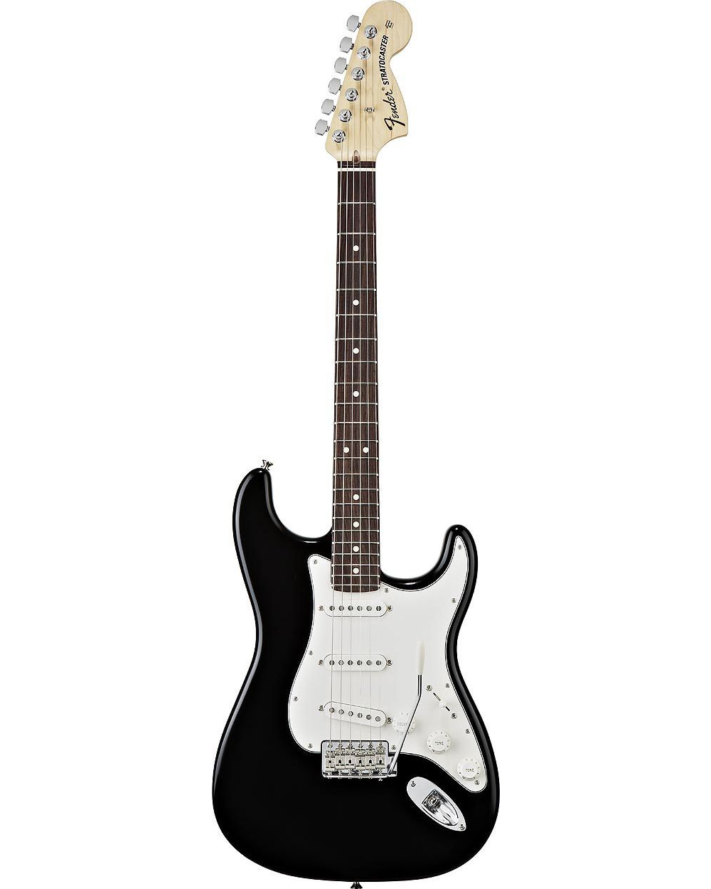 Электрогитары Fender Standard Stratocaster HSS FR RW Black