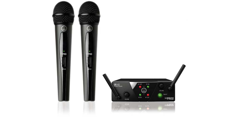 Беспроводные микрофоны AKG WMS 40 Mini 2 Vocal Set Dual