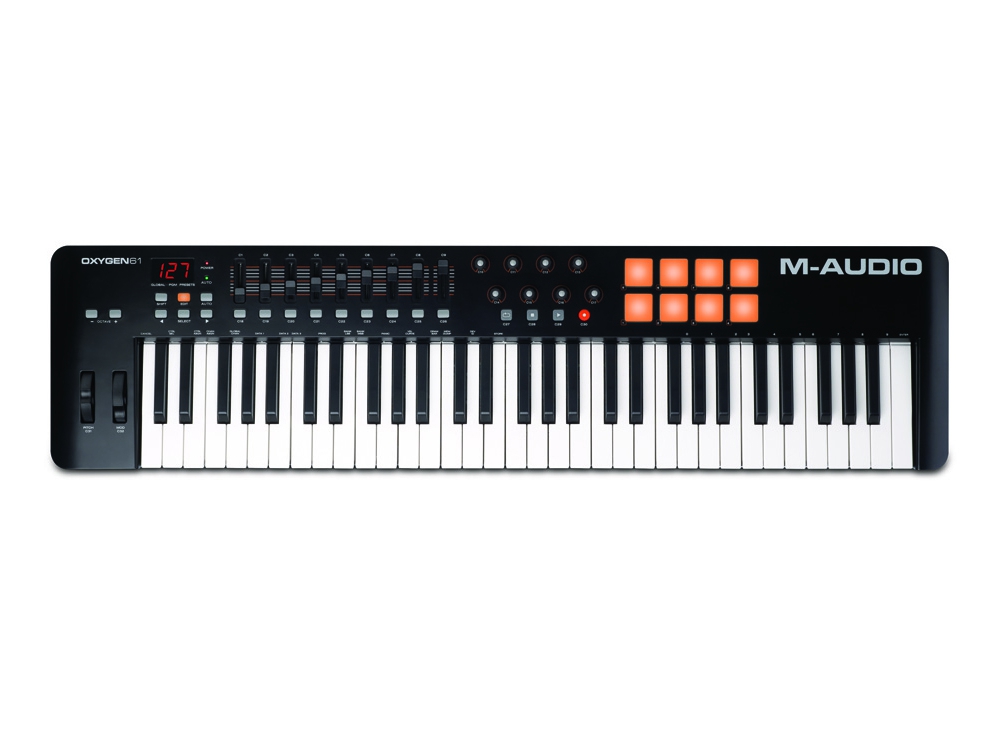 Midi-клавиатуры M-Audio Oxygen 61 mkIV