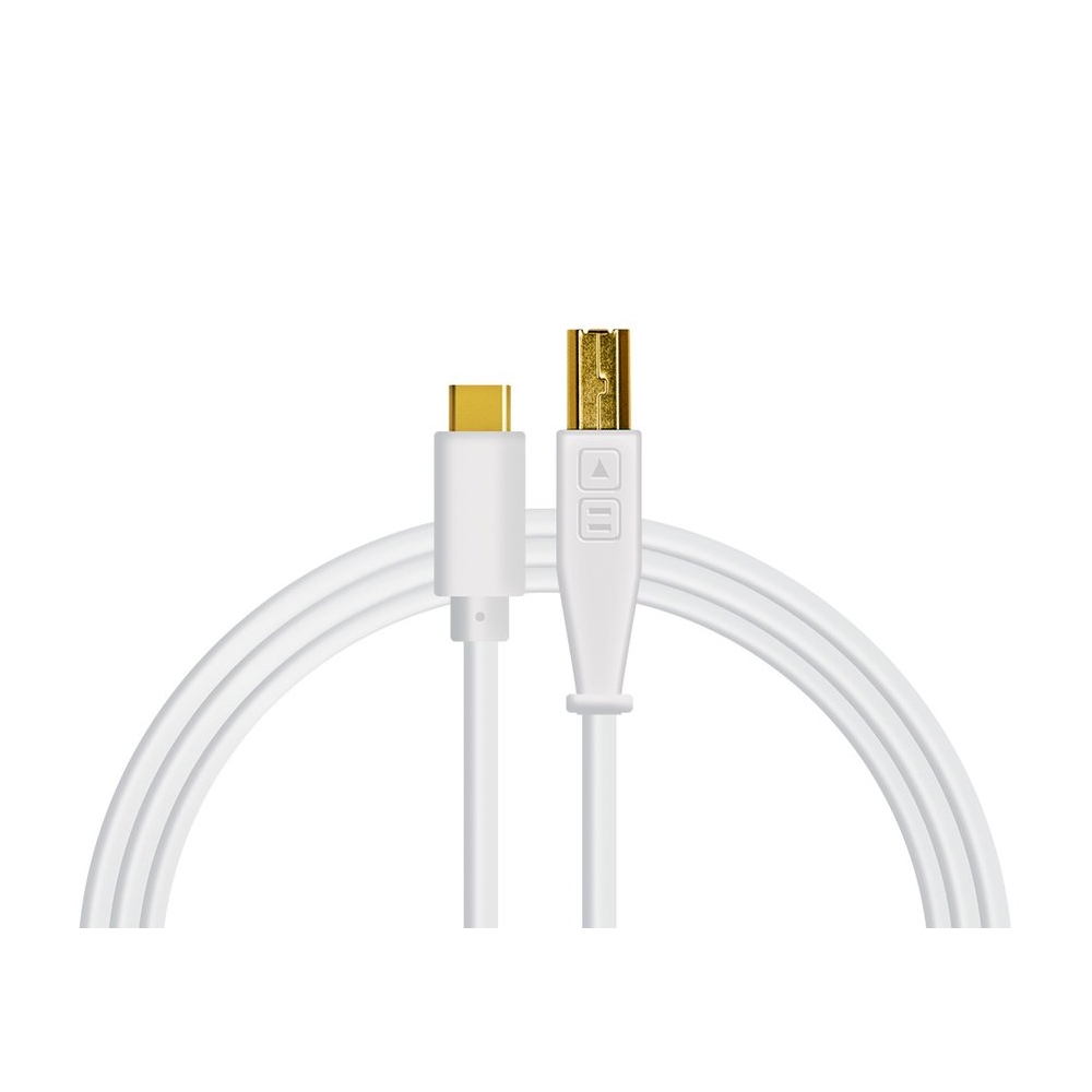 Коммутация DJ Tech Tools Chroma Cables USB-C White (straight)