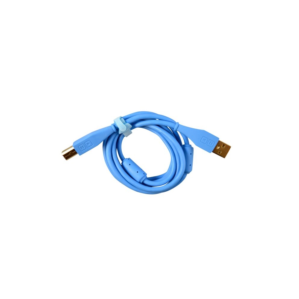 Коммутация DJ Tech Tools Chroma Cables USB-A Blue (straight)