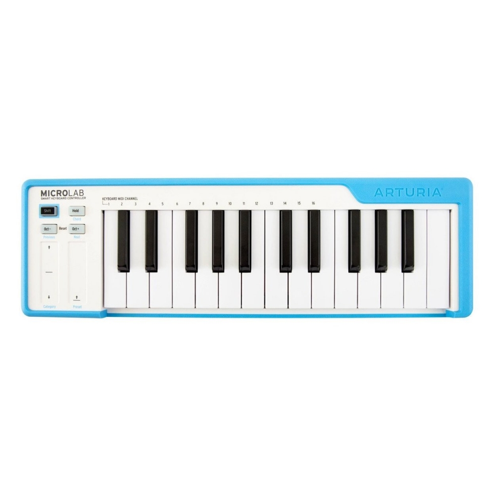 Midi-клавиатуры Arturia MicroLab Blue