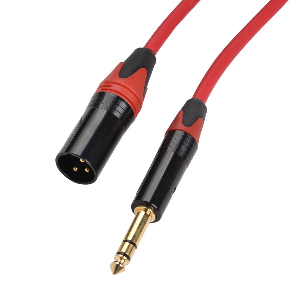 PRODJ Cables Gold Jack Stereo to XLR Male 3m. Купить Коммутация PRODJ Cables Gold Jack Stereo to