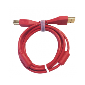 DJ Tech Tools Chroma Cables USB-A Red (straight)
