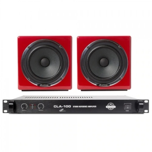 Avantone Pro Mixcubes & CLA100 Monitor Bundle (Red)