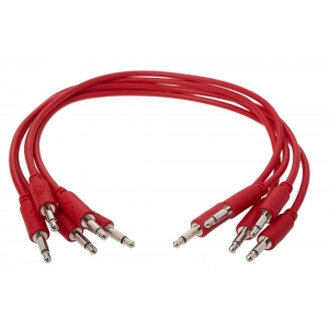 Erica Synths Eurorack patch cables 30cm (5 pcs) Red
