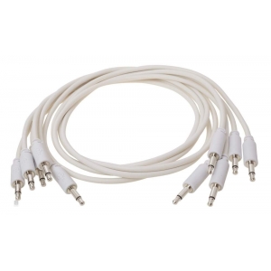 Erica Synths Eurorack patch cables 60cm (5 pcs) White