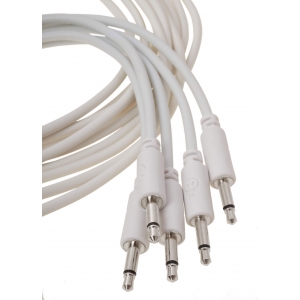 Erica Synths Eurorack patch cables 10cm (5 pcs) White