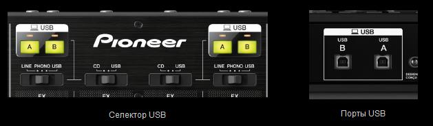 Селекторы USB и Порты USB
